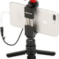 Ulanzi ST-02 Metal Phone Tripod Mount with Hot Shoe Mount Smartphone Video Rig Tripod Mount Adapter.