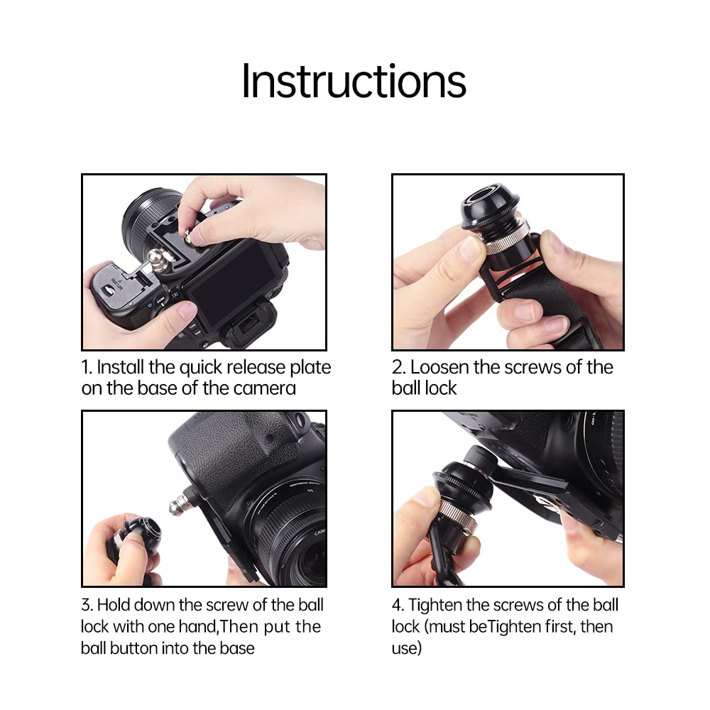 LENSGO AK 48 Leather Pro in Style Camera Strap Accessories for 1 Cameras/Single Shoulder Leather Harness/Multi-Camera Gear for DSLR/SLR