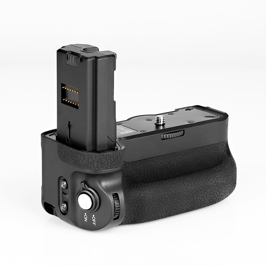 MEIKE Multi-Power Battery Pack,Battery Grip MK-A9 for Sony with Vertical Shooting Function,Two Lithium Battery Power