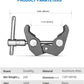 HIFFIN® Super Clamp(2 Pack) Magic Arm Clamp for Ronin, Camera Monitor, LED Light