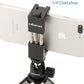 Ulanzi ST-02 Metal Phone Tripod Mount with Hot Shoe Mount Smartphone Video Rig Tripod Mount Adapter.