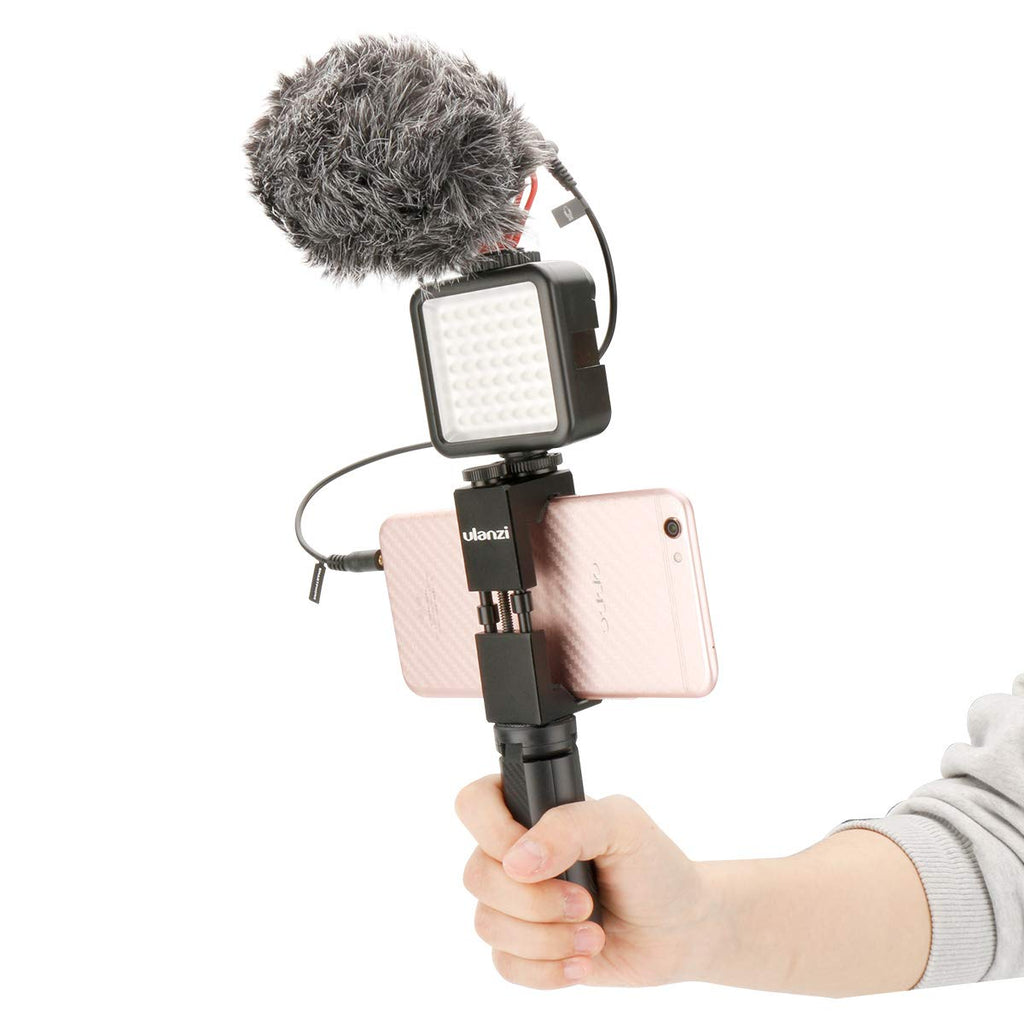 Ulanzi Mini Tripod Stand Handle Grip Monopod Selfie Stick for ZHIYUN Smooth 4/ Feiyu SPG 2 /DJI OSMO Pocket Moza Mini-Mi Gimbal Stabilizer
