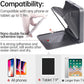 LENSGO TC7 8” Teleprompter for iPad Tablet Smartphone DSLR Camera w/Remote Control, APP Compatible with iOS & Android System for Online Teaching Vlog Live Streaming (TC7)