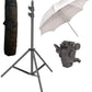 HIFFIN® Studio Home 33 Umbrella Stand Setup with Sungun Adapter | 9ft Stand | Umbrella | Bag for kit Mark I