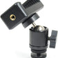 HIFFIN® Locking Ball Head with Phone Holder and Hot Shoe Adapter Set for use with DLSR or Tripod. Easily Attach Phone Mount w/Ball Head, or Other 1/4"-20 Parts. (Ball Head Phone Set)
