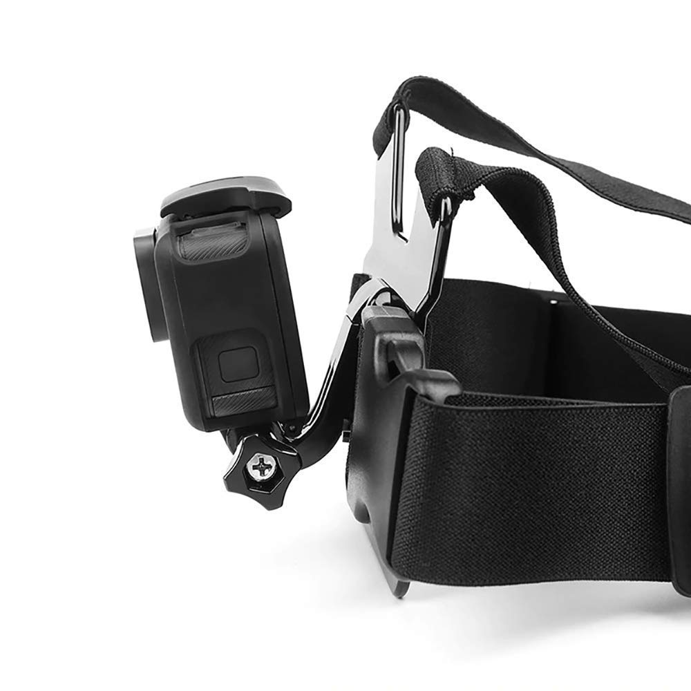HIFFIN® J Hook Buckle Mount for Vertical Surface, Compatible for All GoPro Max/GoPro Hero 8 7 6 5 4 3+ 3 HD and Other Camera - Black (2pcs)