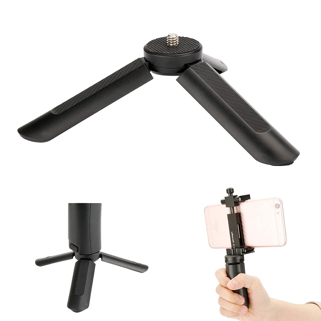 Ulanzi Mini Tripod Stand Handle Grip Monopod Selfie Stick for ZHIYUN Smooth 4/ Feiyu SPG 2 /DJI OSMO Pocket Moza Mini-Mi Gimbal Stabilizer