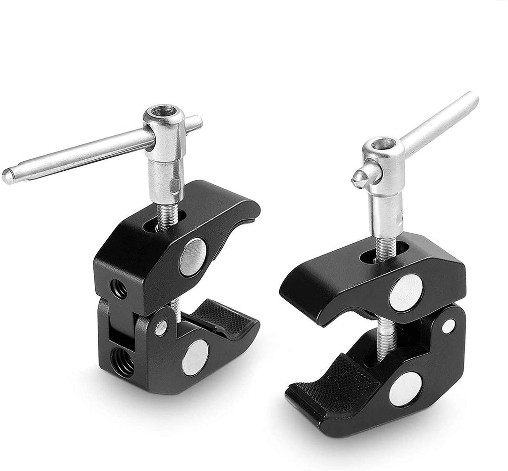 HIFFIN® Super Clamp(2 Pack) Magic Arm Clamp for Ronin, Camera Monitor, LED Light