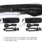 HIFFIN® Extra-Heavy-Duty Porta Kit (14 feet) with Pair of Light Stands, Porta Lights and Umbrellas Professional Studio Setup