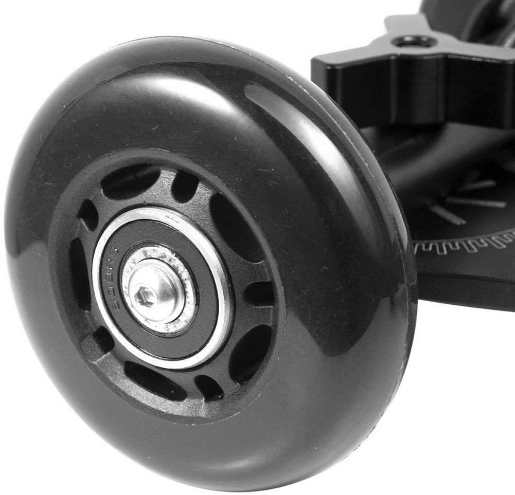 HIFFIN® Professional Car Video Photograph Rail Rolling Slider Dolly Skater for DSLR/Action Camera/Camcorder