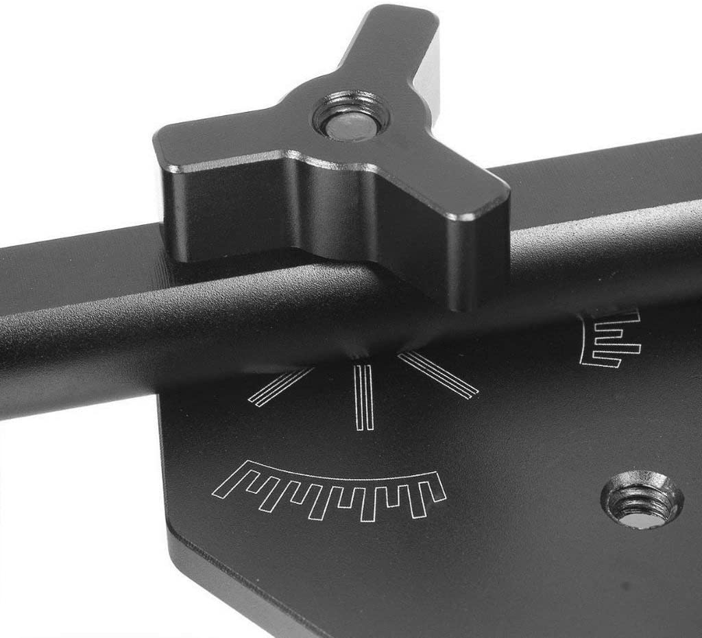 HIFFIN® Professional Car Video Photograph Rail Rolling Slider Dolly Skater for DSLR/Action Camera/Camcorder