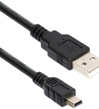 Hiffin Sony USB 2.0 A to Mini 5 pin B Cable for External HDDS/Camera/Card Readers (150cm - 1.5M) for Sony