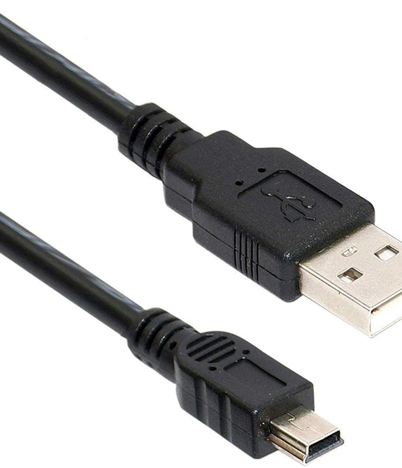 Hiffin Sony USB 2.0 A to Mini 5 pin B Cable for External HDDS/Camera/Card Readers (150cm - 1.5M) for Sony