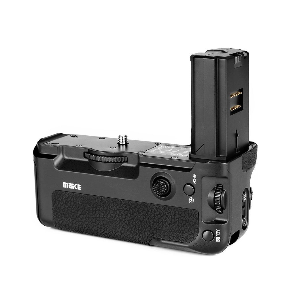 MEIKE Multi-Power Battery Pack,Battery Grip MK-A9 for Sony with Vertical Shooting Function,Two Lithium Battery Power