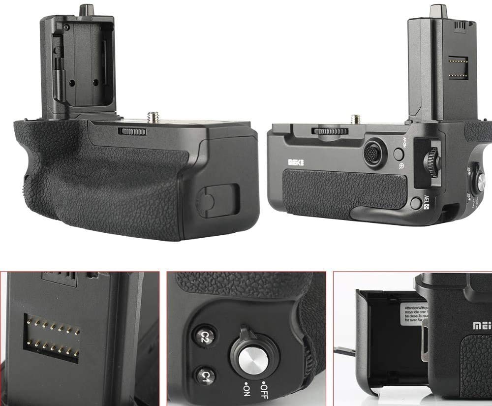 Meike MK-A7R4 Professional Muti-Power Hand Vertical Batty Grip for Sony A7R IV A7R4 A9II
