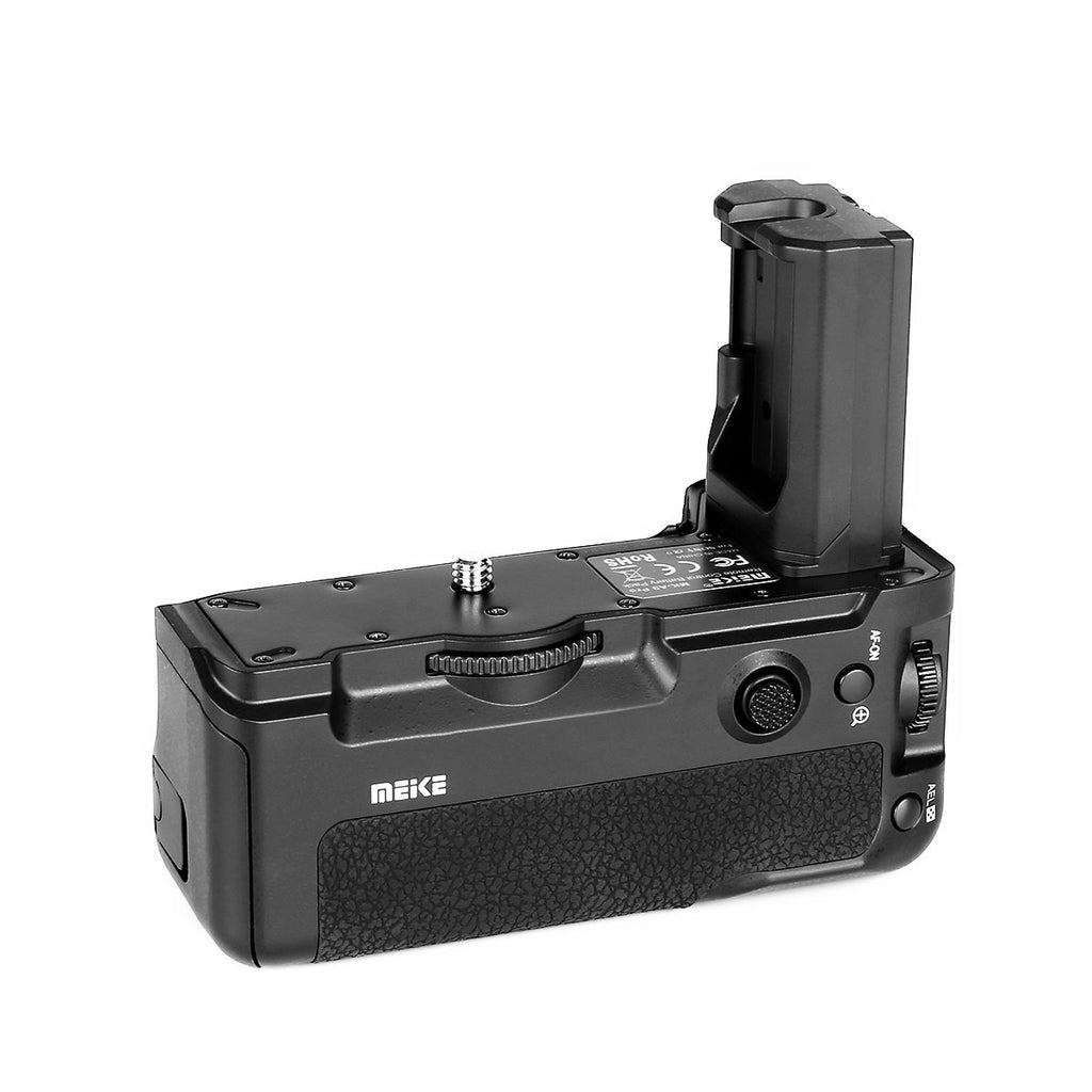 MEIKE Multi-Power Battery Pack,Battery Grip MK-A9 for Sony with Vertical Shooting Function,Two Lithium Battery Power