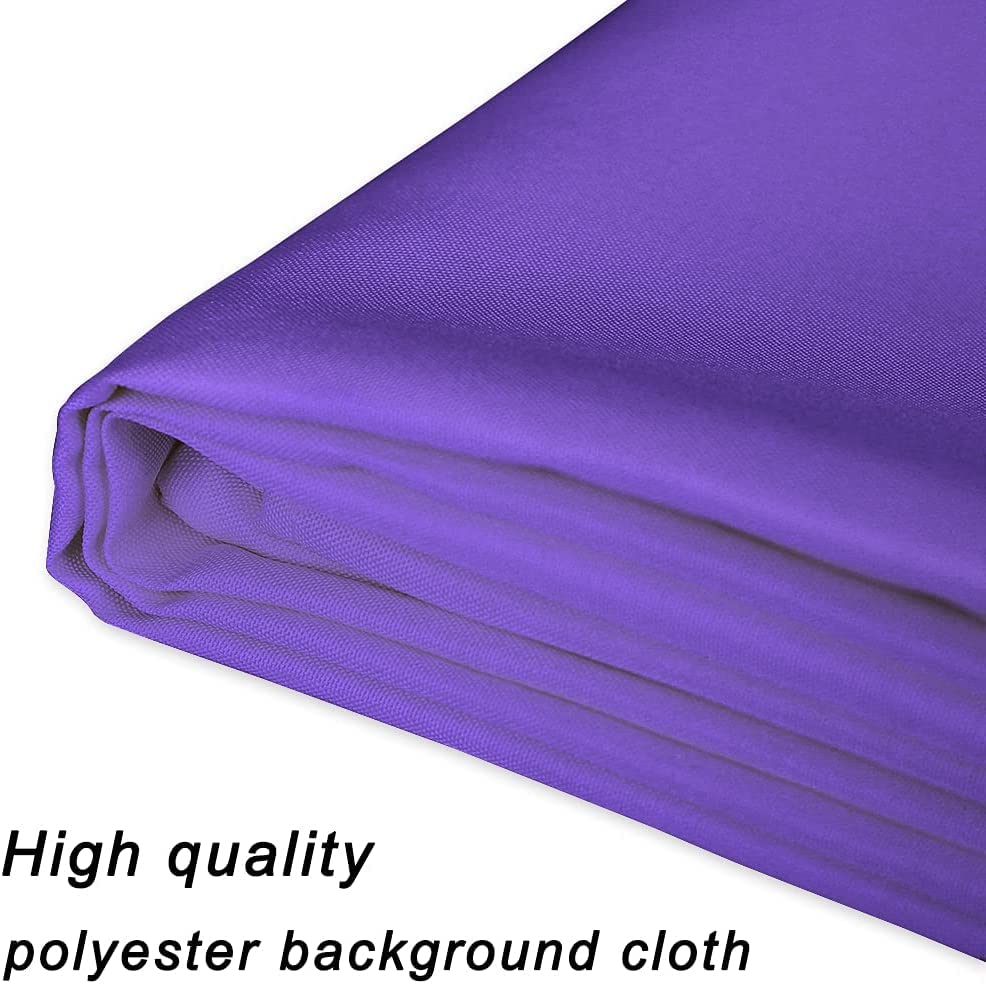 HIFFIN® Purple 8X12FT Professional Backdrop for Background Photography Background Stand for Photo Light Studio Accurate Size 8x12ft