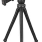 HIFFIN Flexible Gorillapod Tripod with 360° Rotating Ball Head Tripod for All DSLR Cameras(Max Load 2.5 kgs) & Mobile Phones + Free Heavy Duty Mobile Holder(Black) 304.8MM (12 Inch, Black)
