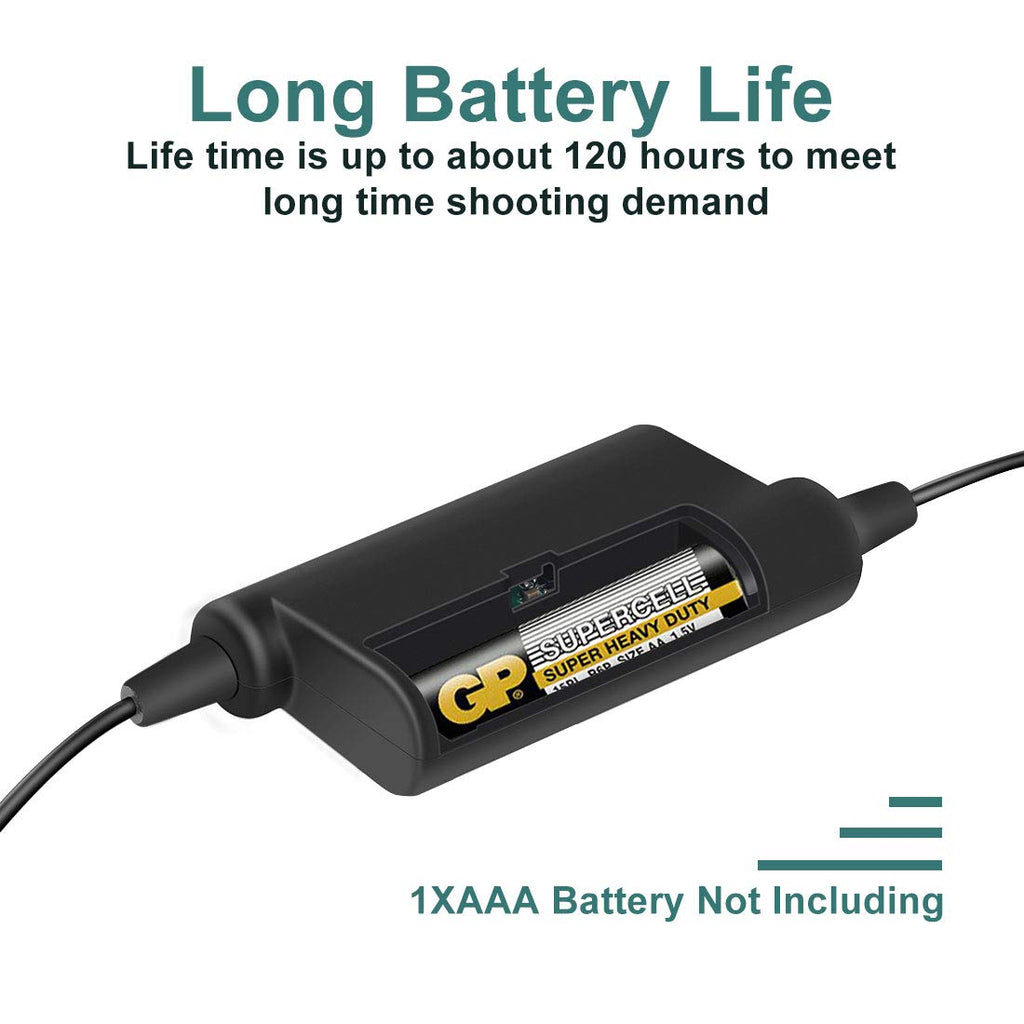 LENSGO Professional Lavalier Mic SLR 120 Hours Battery Life Camera Phone Recording Live Interview VLOG Wired Recording Studio Lapel Microphone (LYM-DM2)