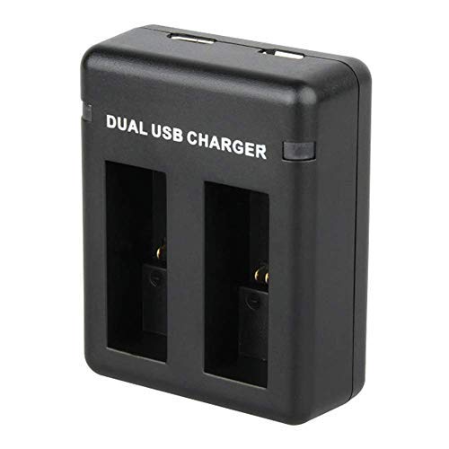 HIFFIN Dual Port AHDBT-901 Battery Charger for Go Pro Hero 9 Black Camera with USB Type-C Cable
