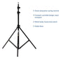 HIFFIN® ® Light Stand Kit - 9 feet (4 Light Stands) Free Bag for Stand Metal Color Black 9 feet, Portable & Folding, Indoor & Outdoor Shoot, Heavy Duty, Photography & Videography