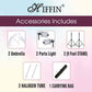 HIFFIN® Porta Kit with Pair of 9 feet Light Stands, Porta Lights, Umbrellas for Video & Still Photography Lighting