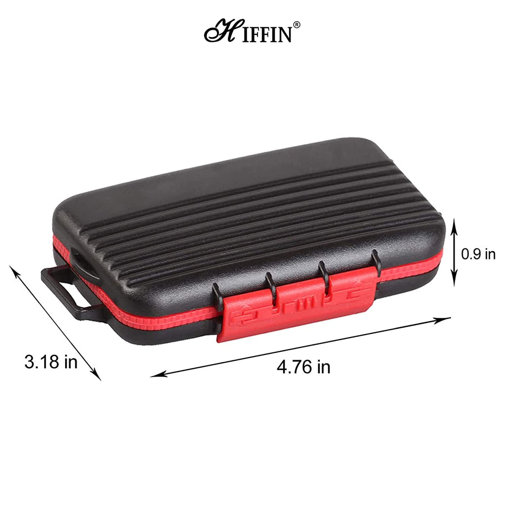 HIFFIN® 24 in 1 Slot Card CASE with Multi Storage Option Attractive Designer Card Holder Black (KH6)