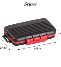 HIFFIN® 24 in 1 Slot Card CASE with Multi Storage Option Attractive Designer Card Holder Black (KH6)