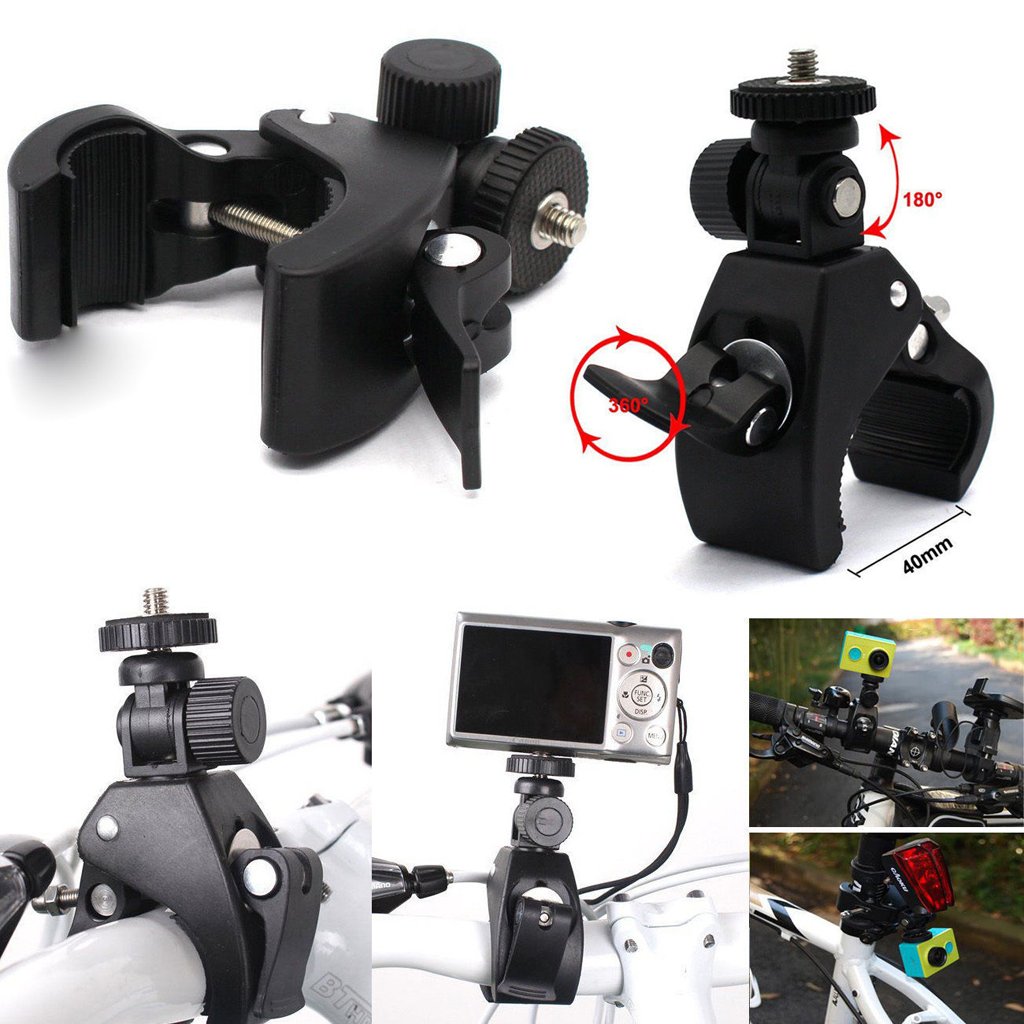Hiffin Universal Handlebar Mount Tripod for DSLR SLR DV Camera for Motorcycle Bike Bicycle