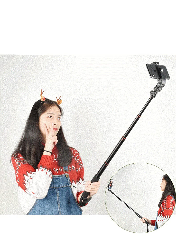 HIFFIN® ZP002 Selfie Stick Aluminum Alloy Holder Tripod for Mobile and GO PRO Camera
