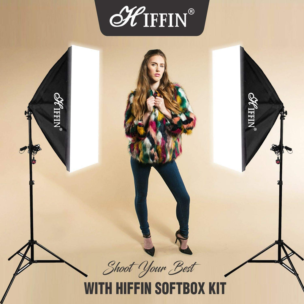 HIFFIN® Trilux Mark I Double Kit/YouTube Lighting/Fluorescent Light for Still & Video