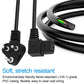 HIFFIN® 20 Meter 250 Volts 3 Pin Laptop Power Cable Cord Charger Adapter with Box Package - Black
