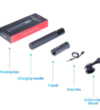 ULANZI Select BG-3 10000mAh Power Stick, Camera Vlog Handgrip Extension Power Bank, PD/QC Backup Charging Battery Tripod Monopod for iPhone Gopro 10 DJI Pocket 2 zv1