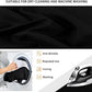 HIFFIN® 8x12 ft, 2-in-1 White Black Screen Backdrop Reversible Photography Backdrop Background, Chromakey Black Screen White Backdrop for Photoshoot Televison Zoom Live Streaming