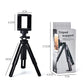 HIFFIN® 360 Degree Rotation Mini Tripod Support Stand for DSLR and Smartphones - Foldable Shockproof Lightweight Bracket for Mobile Phones/DSLRs. (Tripod Support 7 + 3 inches with Holder)