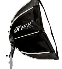 HIFFIN® 120 CM Octagonal Softbox with S-Type Bracket Holder (with Bowens Mount) and Carrying Bag for Speedlite Studio Flash Monolight, Portrait and Product Photography