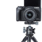 ULANZI Tripod Ball Heads for 1/4" Tripod, U-80L Camera BallHead Metal Mini Ball Head 360 Degree Rotating Panoramic Arca Quick Release Plate & Cold Shoe, for DSLR Camera Camcorder Tripod Monopod Slider