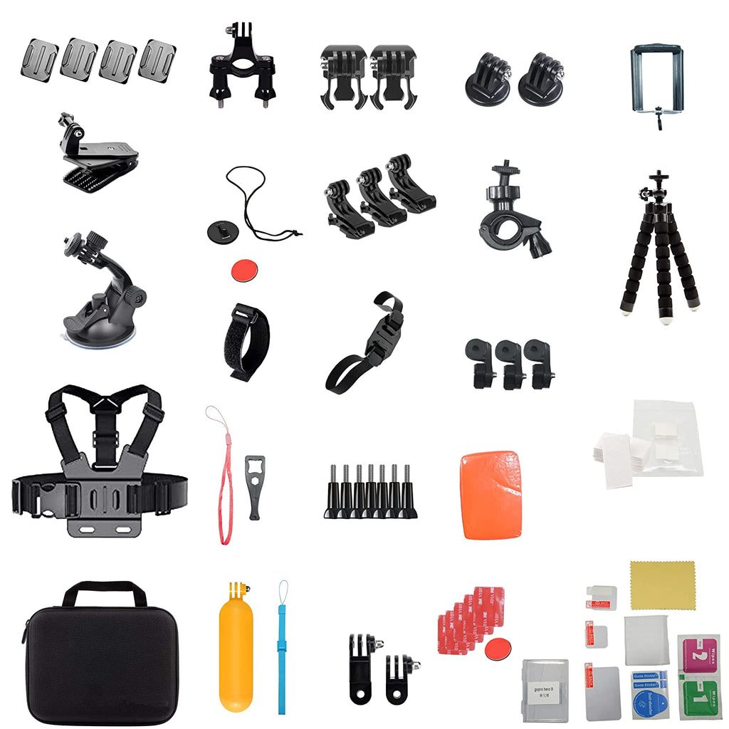 61 in 1 Action Camera Accessories Kit for GoPro Hero 9 8 7 6 5 4