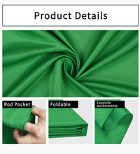 HIFFIN® PRO 8 ft. X 12 ft. Long Life Time Reusable Green Screen Chromakey Photo Video Photography Studio Fabric Backdrop, Background, Pure Green Muslin, Photography Studio