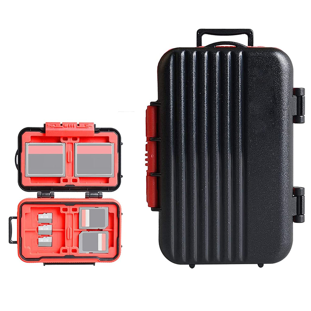 HIFFIN® 24 in 1 Slot Card CASE with Multi Storage Option Attractive Designer Card Holder Black (KH6)