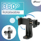 HIFFIN® Universal 360° Rotating Vertical Mobile Tripod Monopod Mount Supports Width Upto 2.3-4.1 Inches Smartphones (Mobile Phone Tripod Mount 360 Rotation)