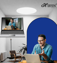HIFFIN® 2-in-1 Green|Blue 150CM X 200CM Photo Video Studio Collapsible Background Panel, Full Cotton Photography Background with Carrying Case (Green/Blue)