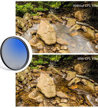 HIFFIN Super DMC CPL 62mm 99 PCNT Transmittance MC Japan Optics 16-Layer Multi-Coated Polarized Filter Protects Front Lens Element Rugged Black Filter Ring