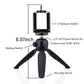 HIFFIN Light Weight Flexible Gorilla Tripods for DSLR & Action Cameras (Tripod YT-228 with Holder, Tripod YT-228 with Holder)