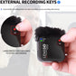 LENSGO 348C - Wireless Go - Compact Wireless Microphone System, Transmitter and Receiver Black Color Edition