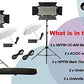 HIFFIN® HF-600 Mark II Bi-Color Continuous Dimmable Professional LED Photo & Video Light Dual Kit with AC Power Adapter for Film Making,YouTube Shooting,Studio Videography, (HIFFIN HF-600 Mark II)
