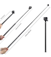 TELESIN 106" Ultra Long Selfie Stick Lightweight High Tenacity Carbon Fibre Extendable Handheld Monopod for Gopro 6 5 4 3+ 3 2 1 Session Digital Camera & Most of the Digital Camera