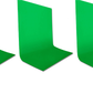 Hiffin Green Backdrop Background 203.2MM X 304.8MM (8x12 Ft) for Studio - Camera Accessory Set of 3