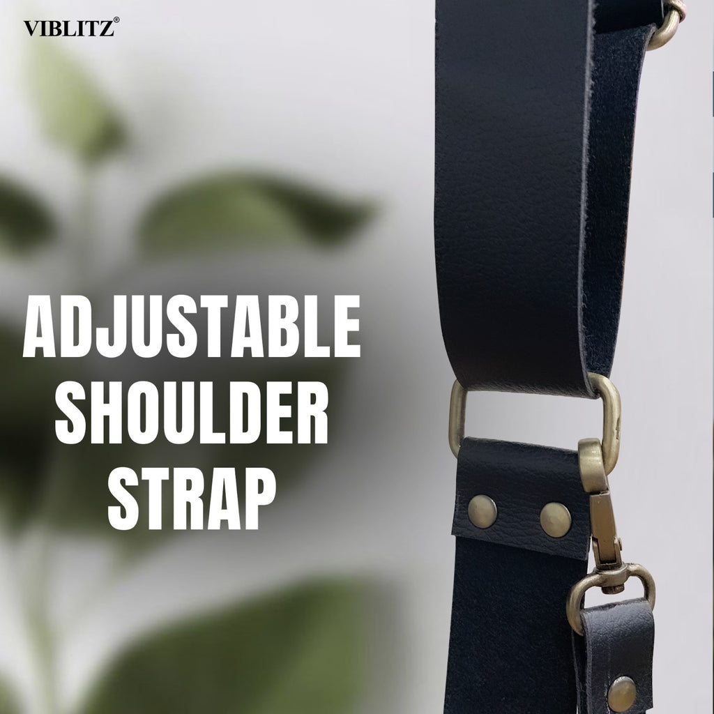 Viblitz Camera Shoulder Sling Strap Neck Strap with Quick Release and Safety Tether, Adjustable Camera Shoulder Sling Strap Compatible for for All Major Brand camera's DSLR/SLR for Canon Nikon Sony…