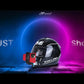 HIFFIN Helmet Chin Strap Mount with Mobile Clip & Screw Compatible with All Smart Phones Go pro & Action Cameras